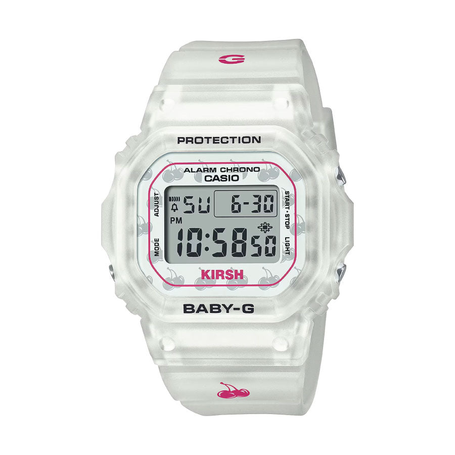 Baby-G BGD-565KRS-7D Digital KIRSH Collaraboration Model White Resin