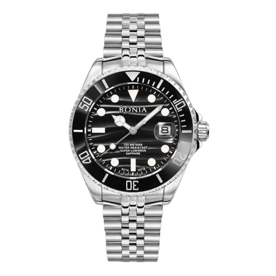 Bonia BNB10718-1336LE Men‘S Contemporary 2 Straps Set Automatic Limited Edition Watch