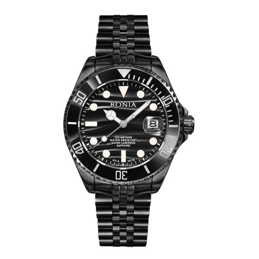 Bonia BNB10718-1736LE Men‘S Contemporary 2 Straps Set Automatic Limited Edition Watch
