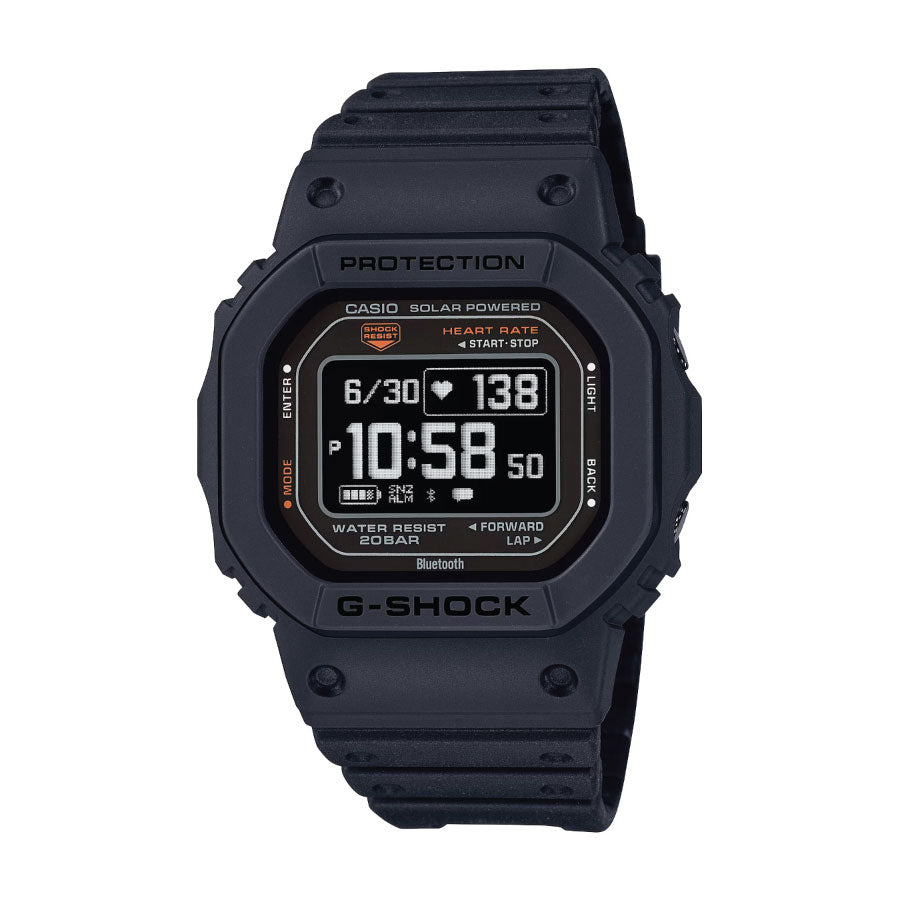 G-Shock DW-H5600-1D G-Squad Digital Black Resin Strap Wacth