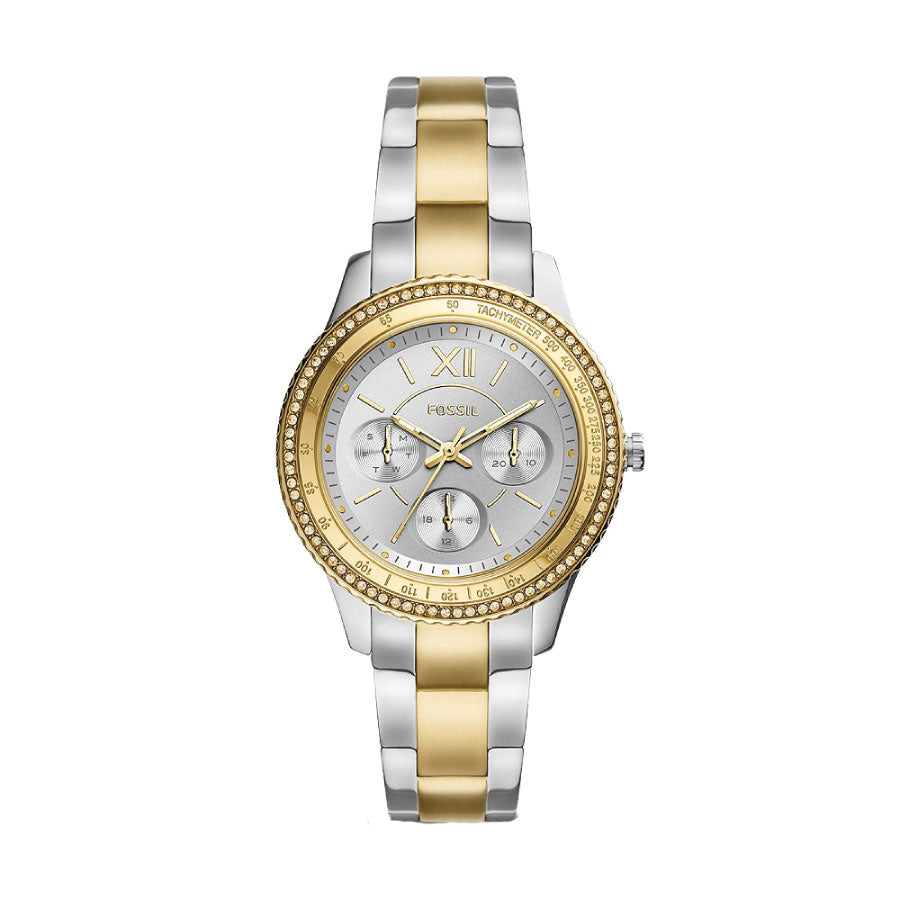 Fossil ES5107 Stella Sport Multifunction Two-Tone Stainless Steel