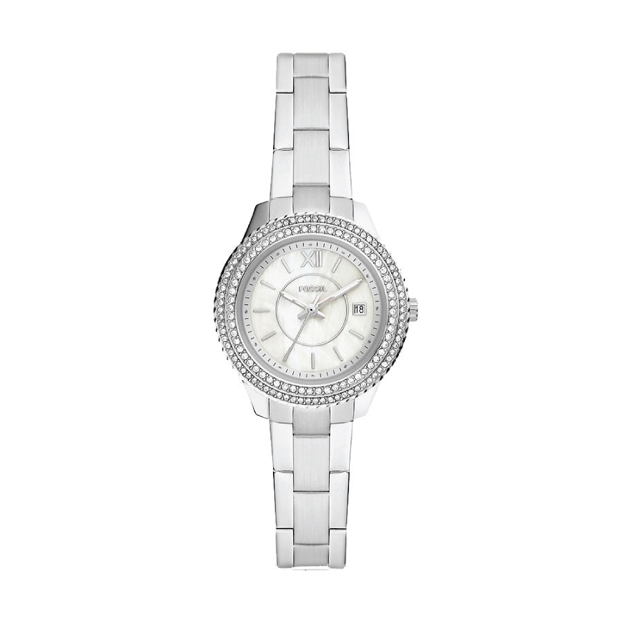 Fossil ES5137 Stella Three-Hand Date Stainless Steel