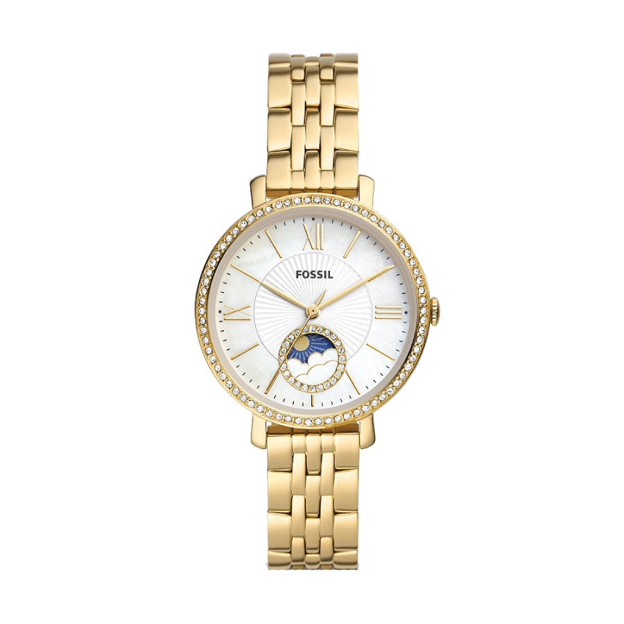 Fossil ES5167 Jacqueline Sun Moon Multifunction Gold-Tone Stainless Steel