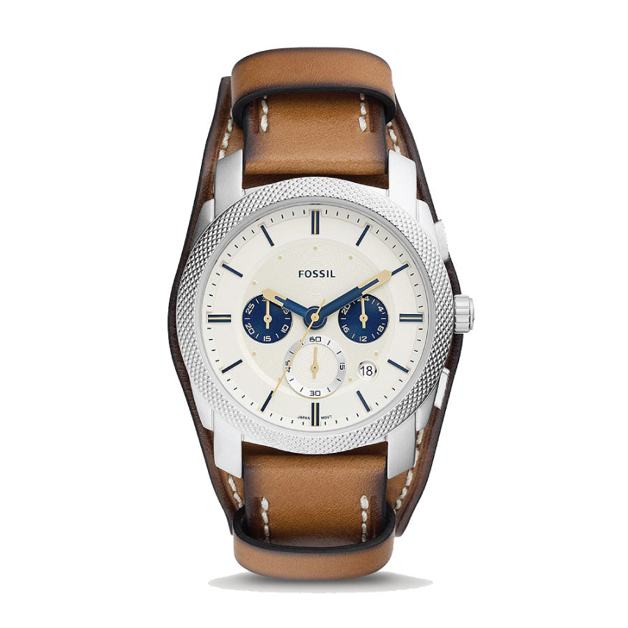 Fossil FS5922 Machine Chronograph Tan LiteHide™ Leather Watch