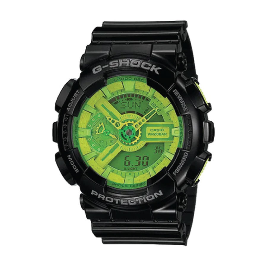 G-Shock GA-110B-1A3 Analog Digital Black Resin