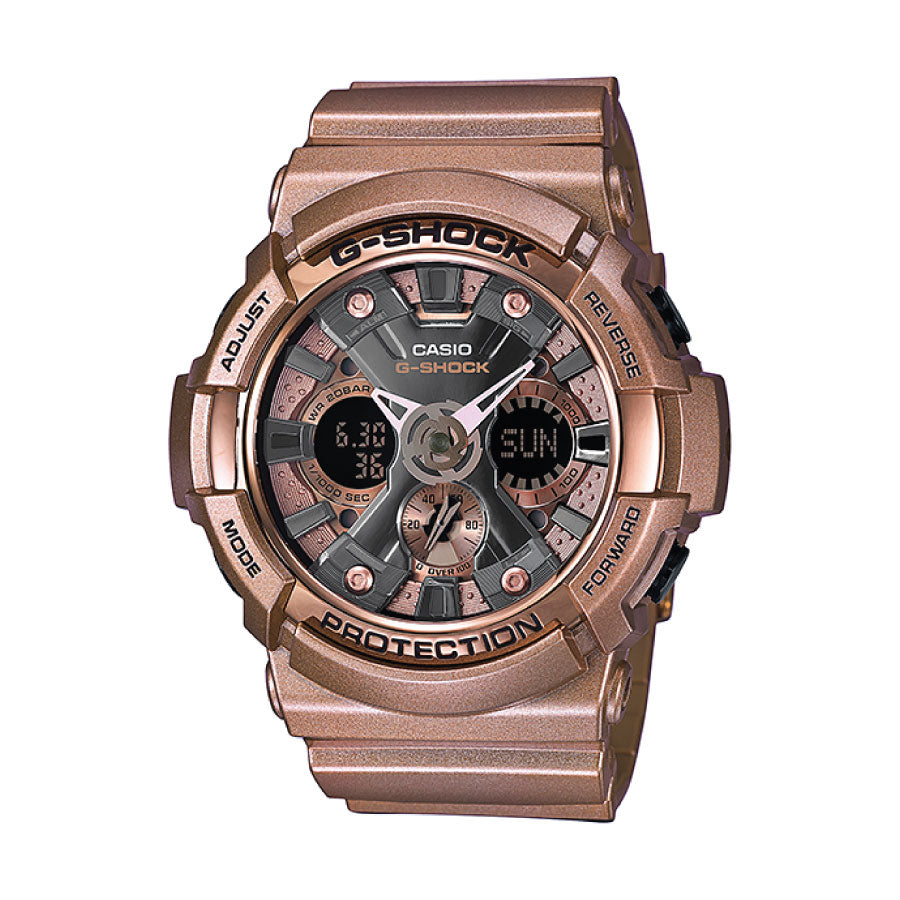 G-Shock GA-200GD-9B Analog Digital Rose Gold Resin