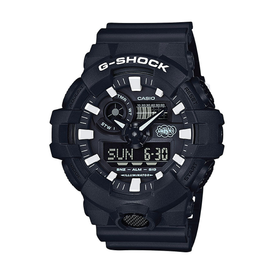 G-Shock GA-700EH-1A Analog Digital Black Resin