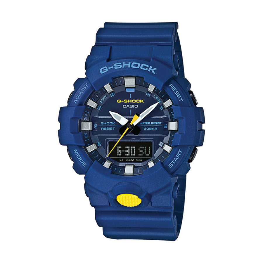 G-Shock GA-800SC-2A Analog Digital Blue Resin