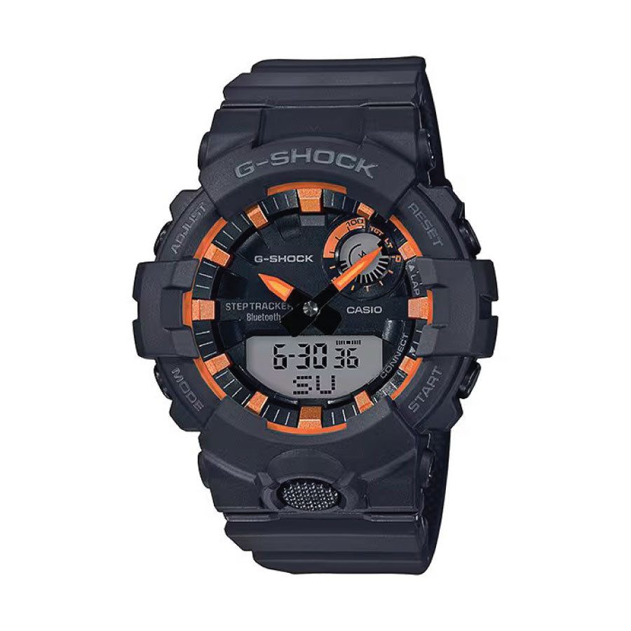 G-Shock GBA-800SF-1A G-Squad Analog Digital Black Resin