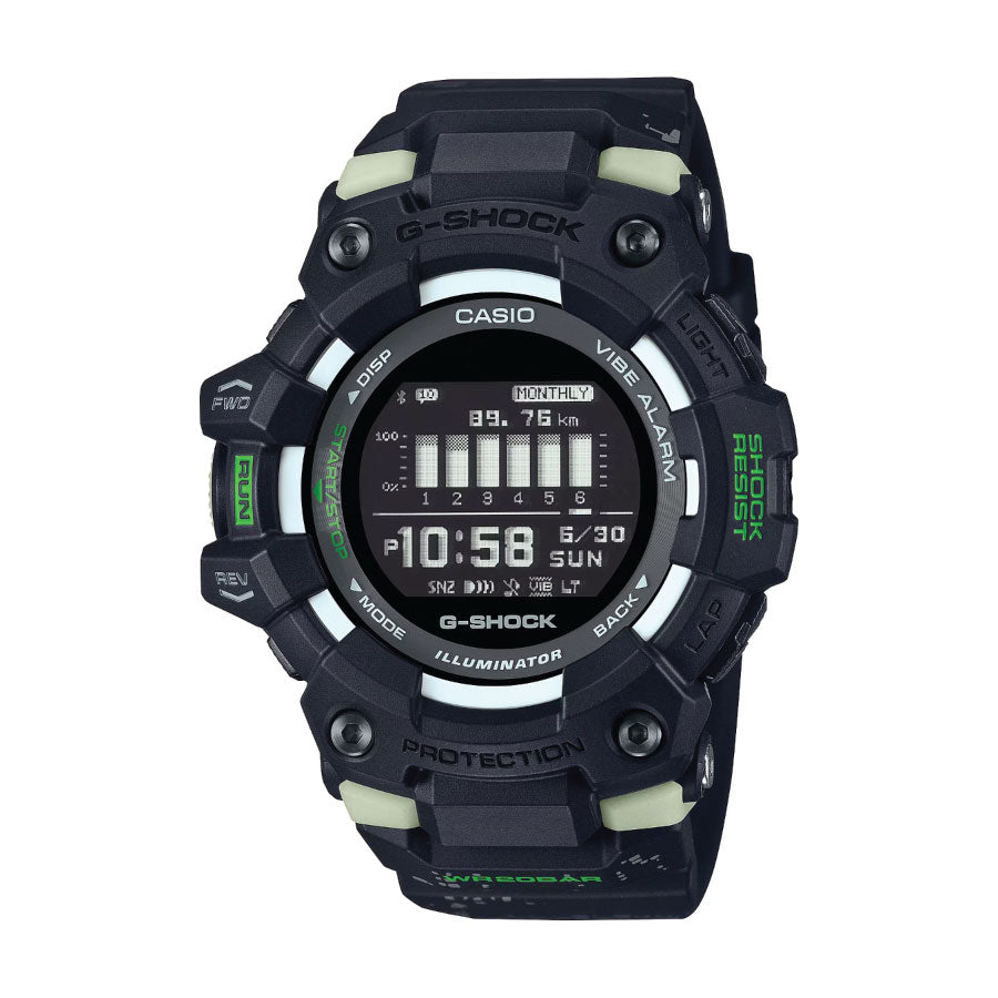 G-Shock GBD-100LM-1D G-Squad Analog Digital Black Resin