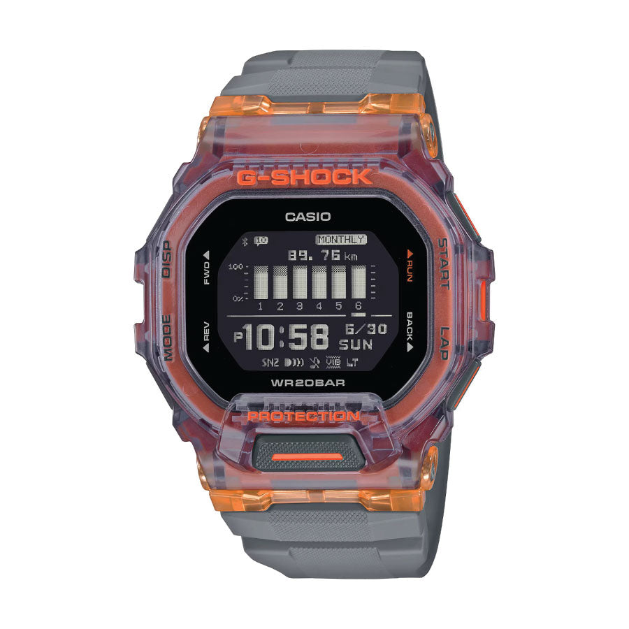 G-Shock GBD-200SM-1A5 G-Squad Digital Grey Resin