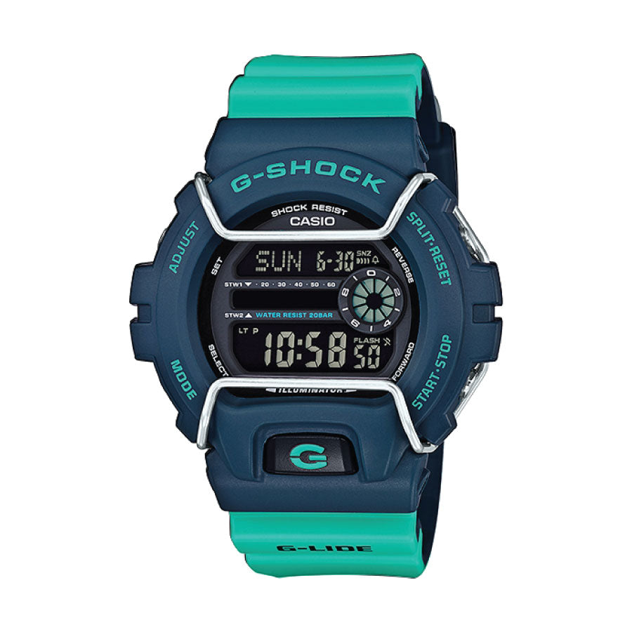 G-Shock GLS-6900-2A Digital Blue Resin