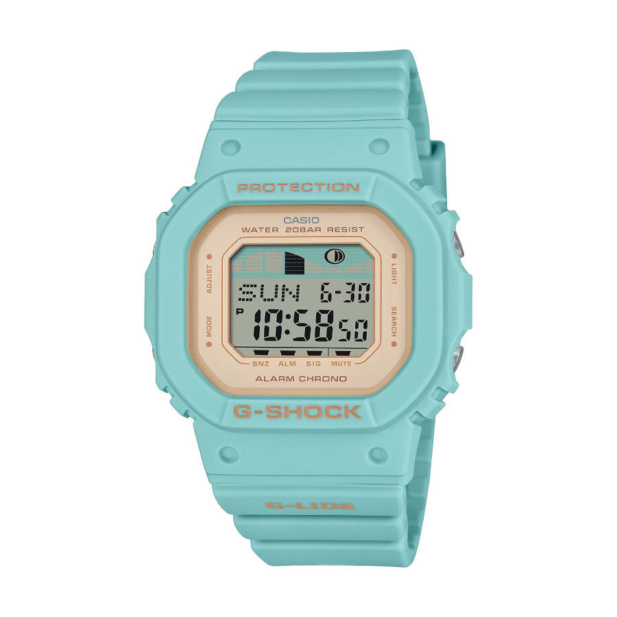 G-Shock GLX-S5600-3D G-Lide Digital Tiffany Blue Resin