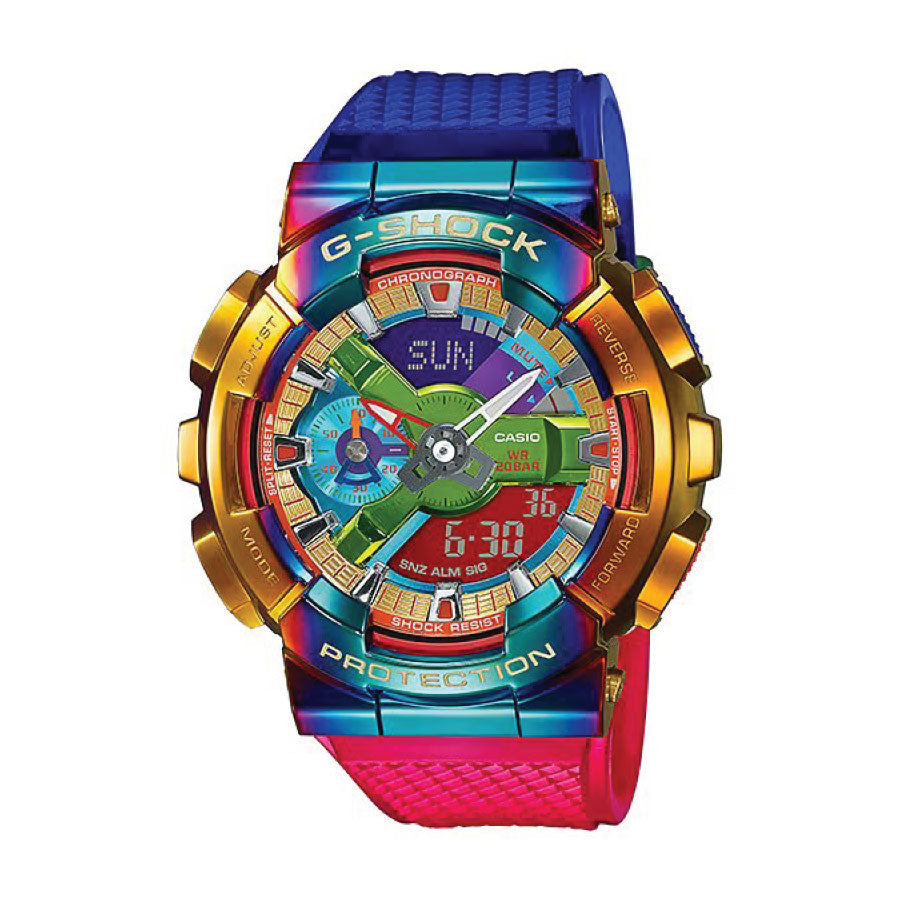 G-Shock GM-110RB-2A Analog Digital Rainbow Color