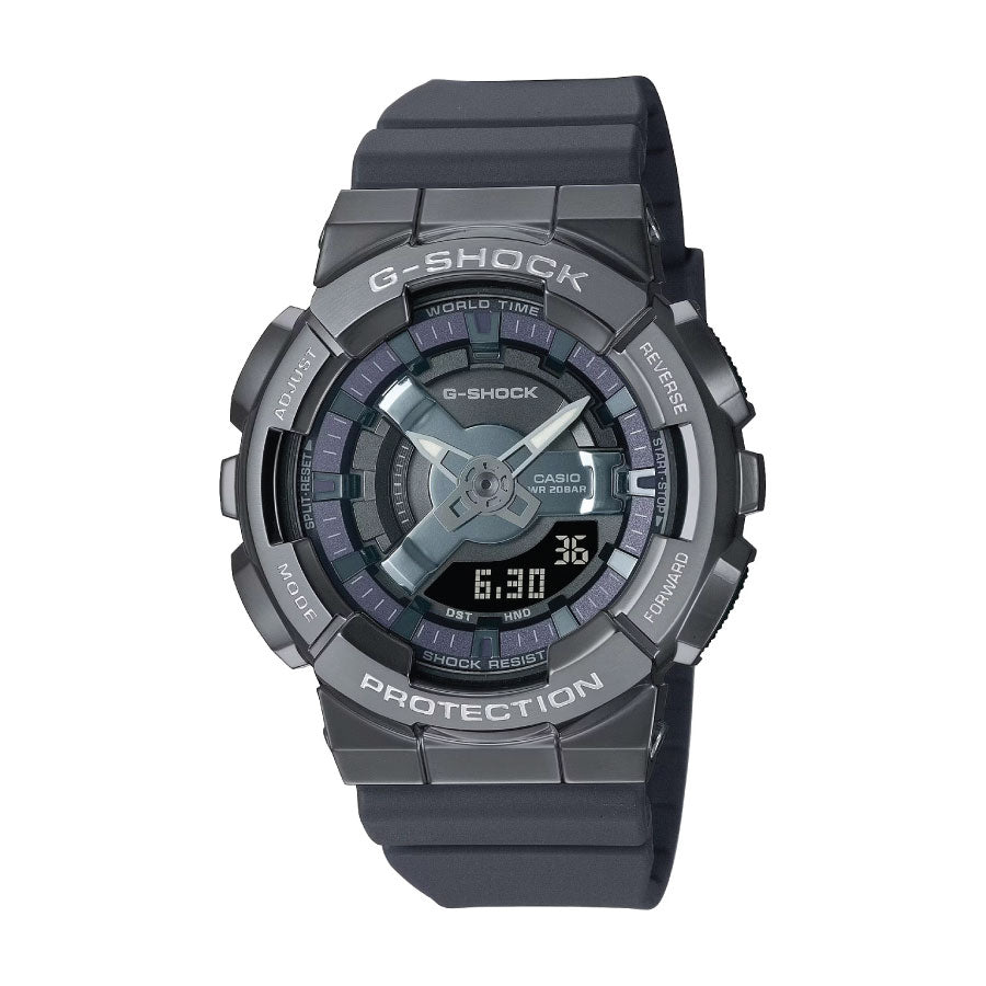 G-Shock GM-S110B-8A Analog Digital Grey Resin