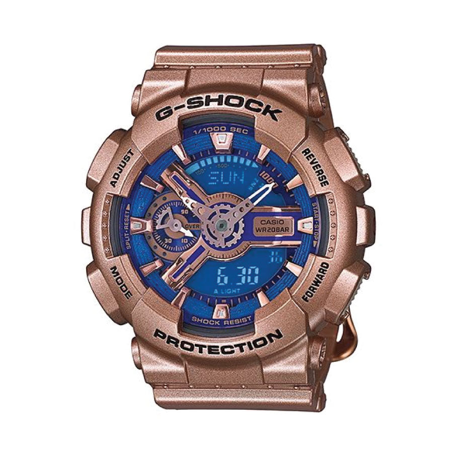 G-Shock GMA-S110GD-2A Analog Digital Rose Gold Resin