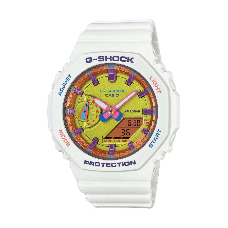 G-Shock GMA-S2100BS-7A Analog Digital White Resin