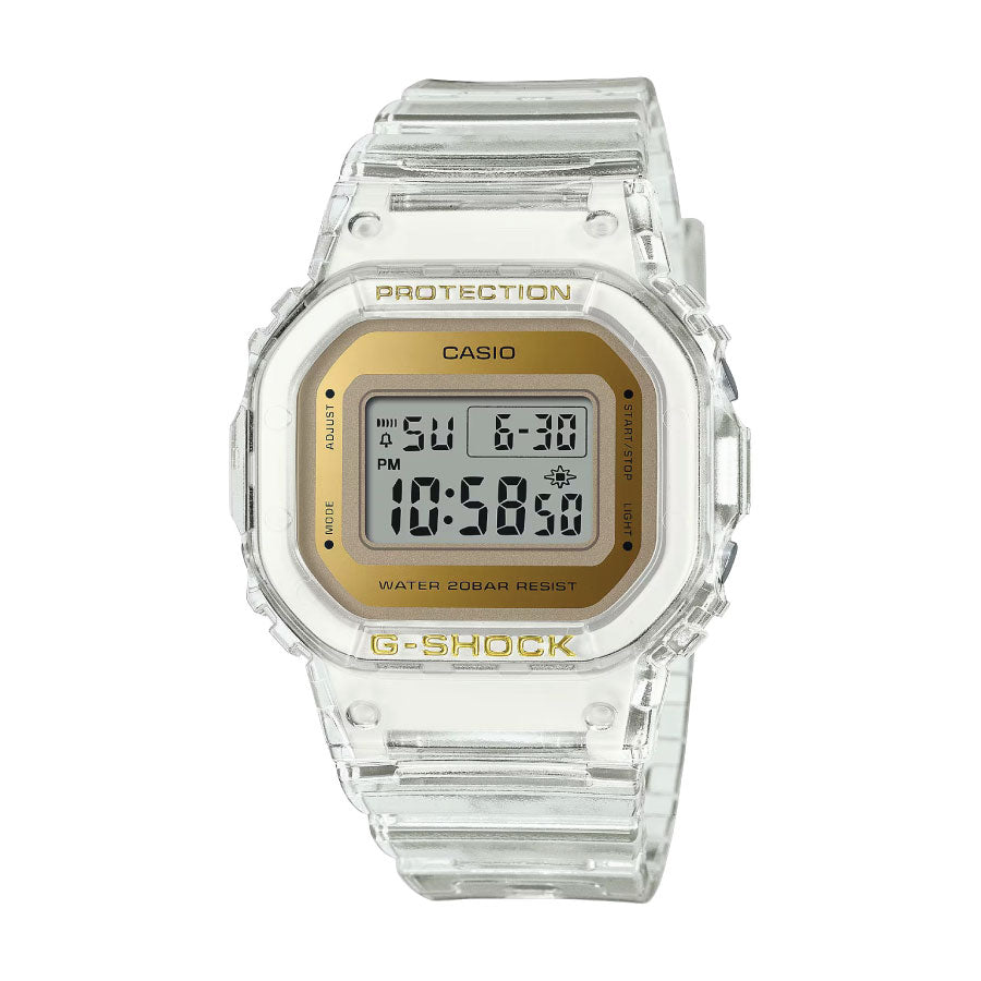 G-Shock GMD-S5600SG-7D Digital Transparent White Resin