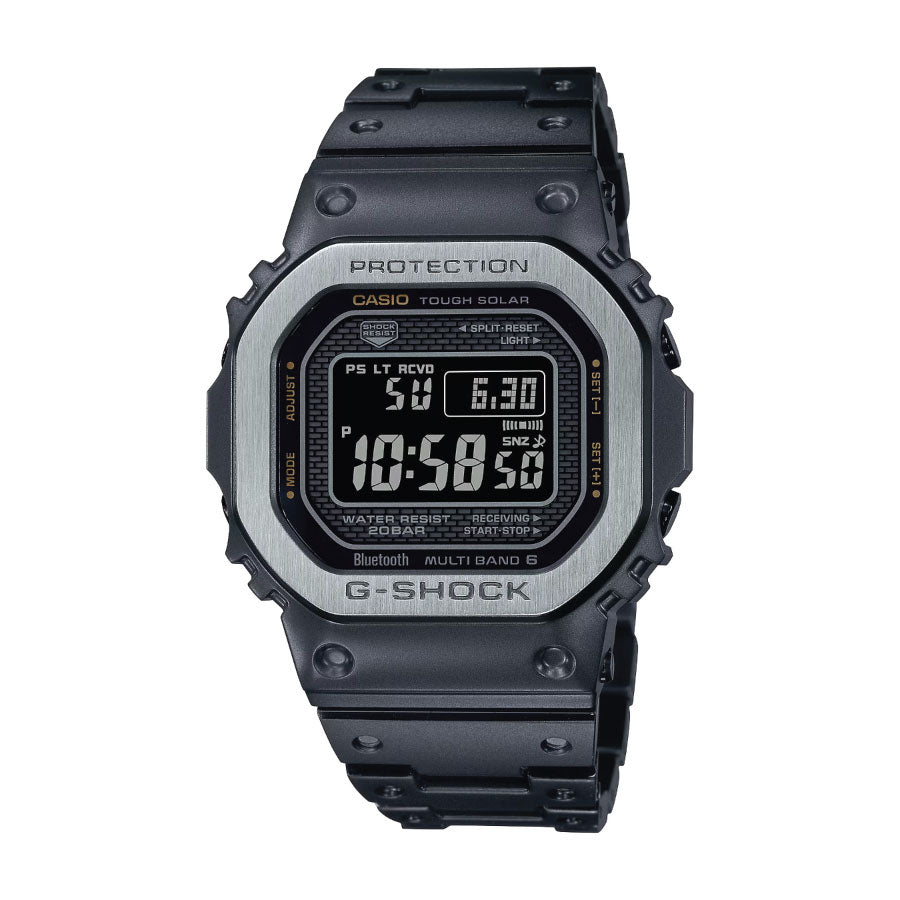 G-Shock GMW-B5000MB-1D Digital Full Metal Black Stainless Steel