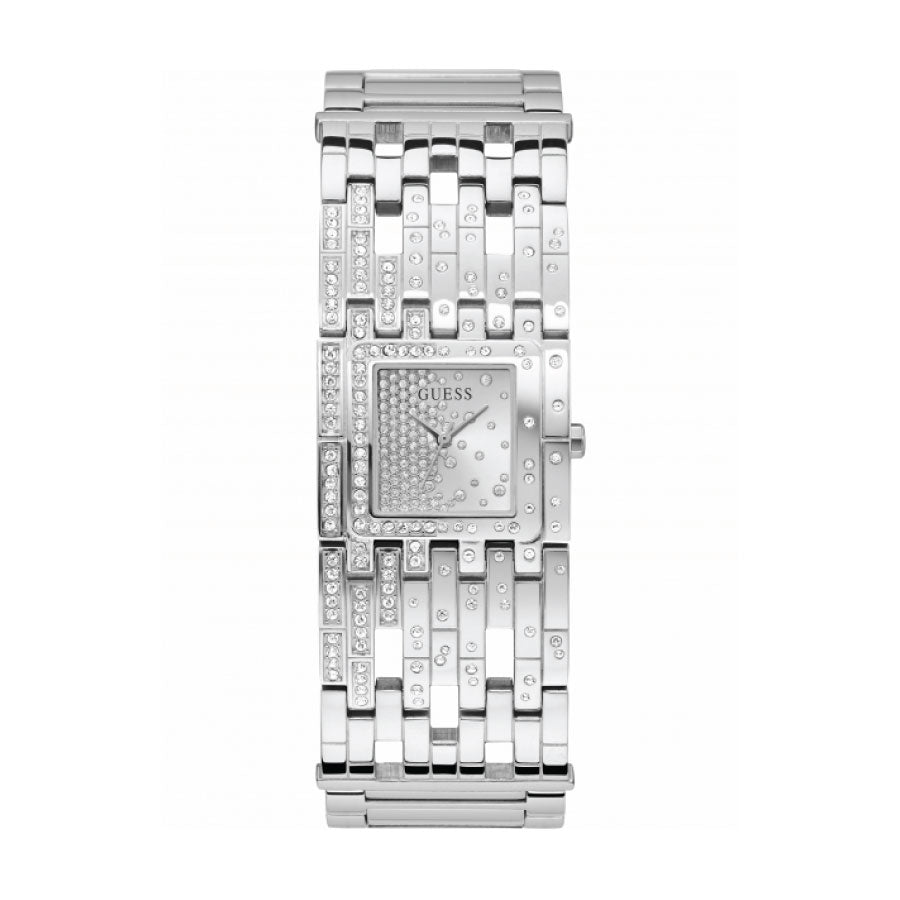 Guess GW0441L1 Silver Case Silver Stainless Steel Strap Watch