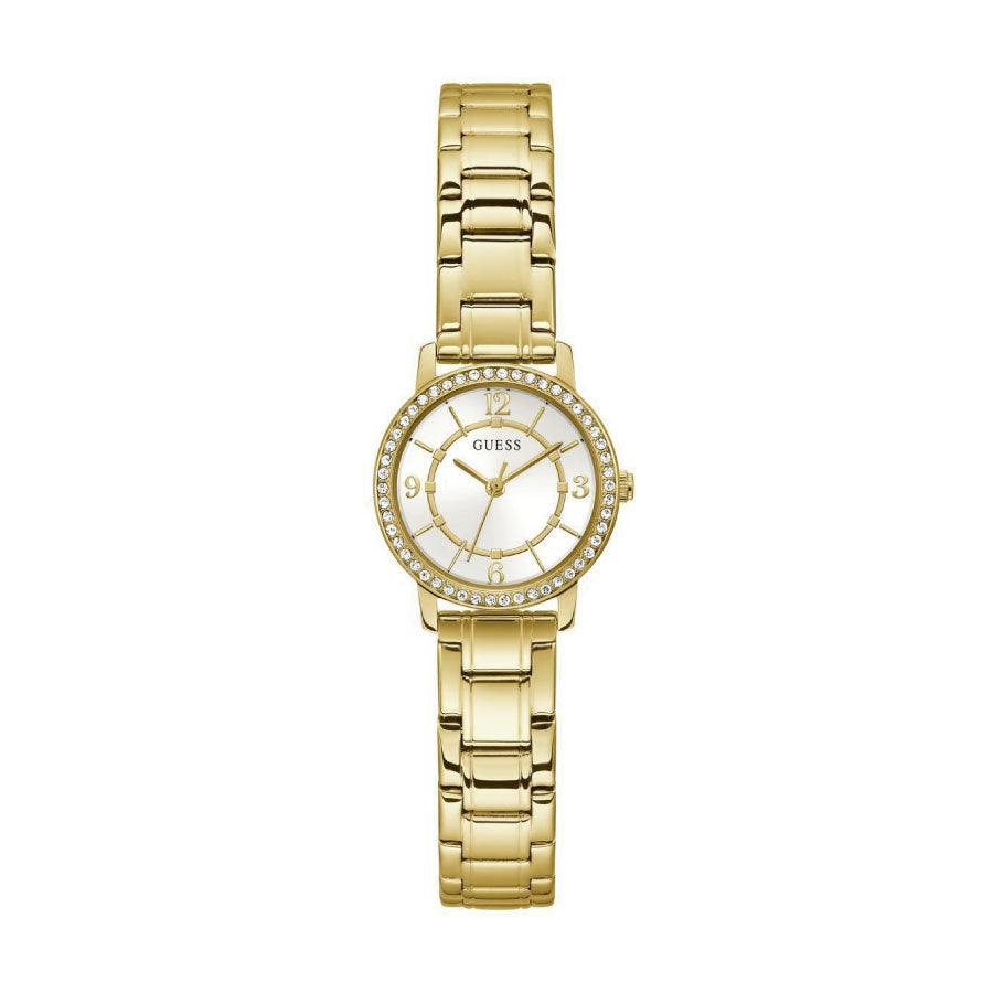 Guess GW0468L2 Silver Dial Gold Stainless Steel Strap Watch