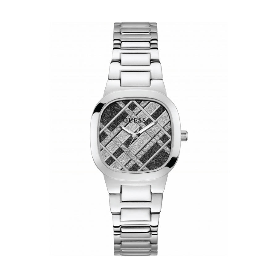 Guess GW0600L1 Silver Case Silver Stainless Steel Strap Watch