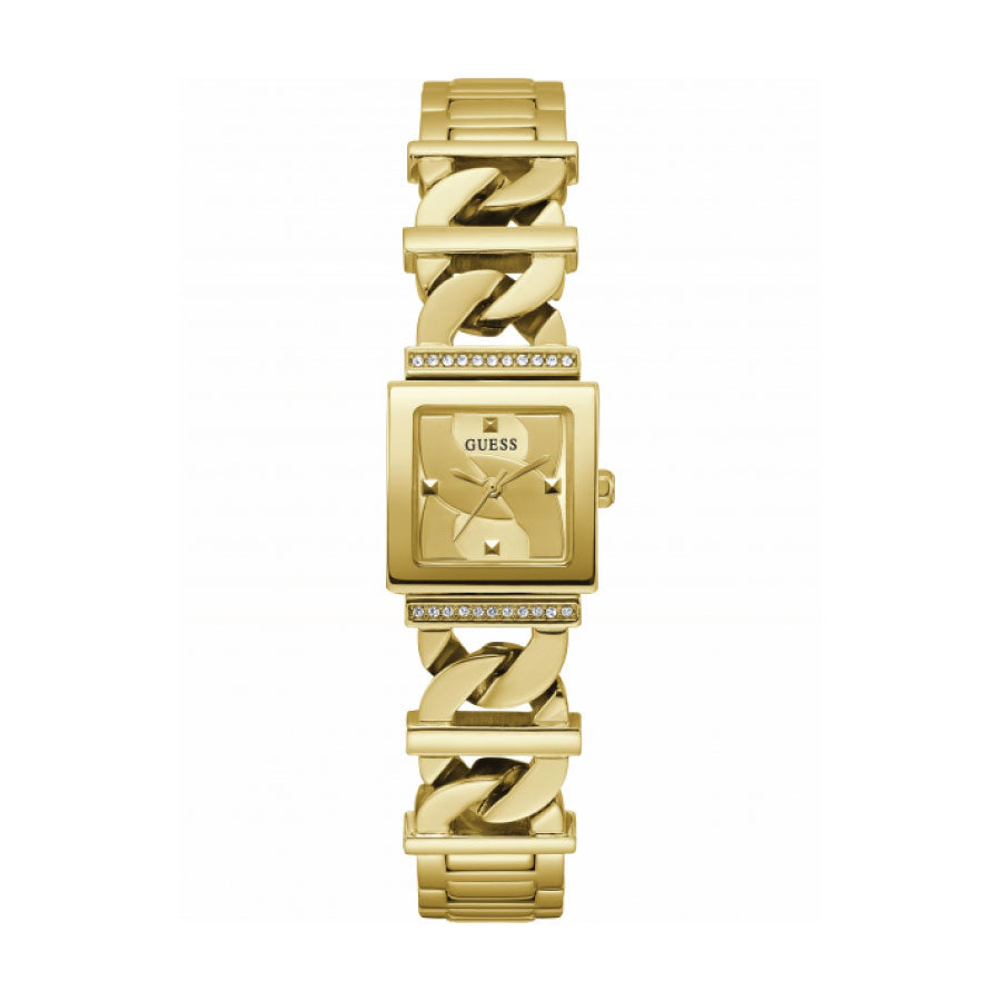 Guess GW0603L2 Gold Case Gold Stainless Steel Strap Watch