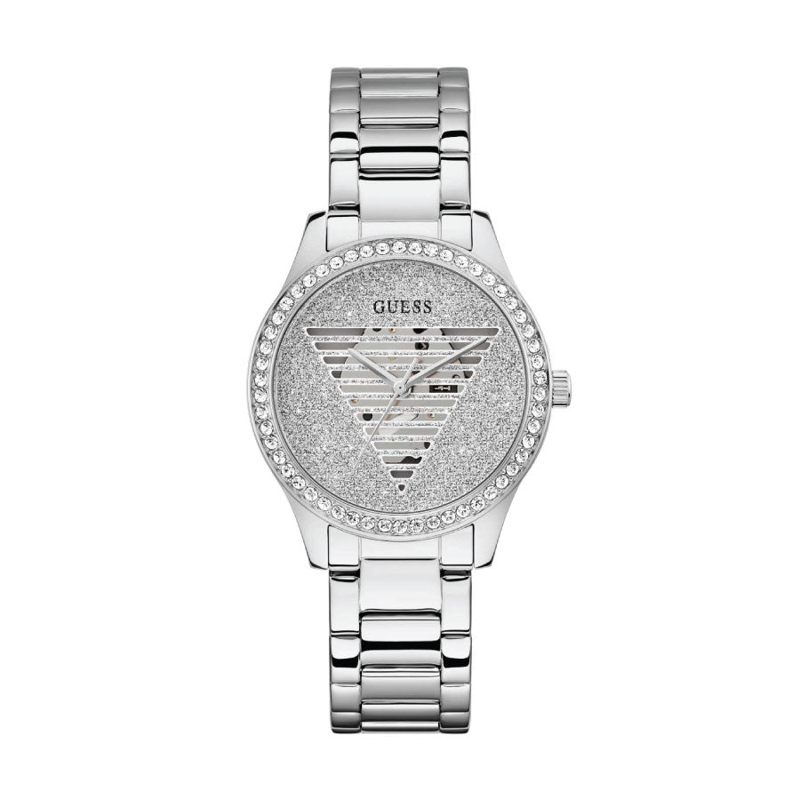 Guess GW0605L1 Silver Case Silver Stainless Steel Strap Watch