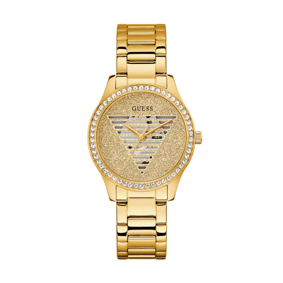 Guess GW0605L2 Gold Case Gold Stainless Steel Strap Watch