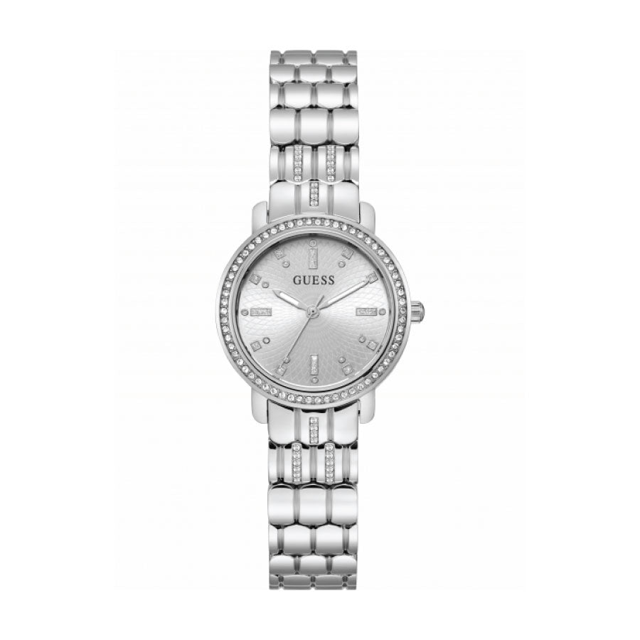 Guess GW0612L1 Silver Case Silver Stainless Steel Strap Watch