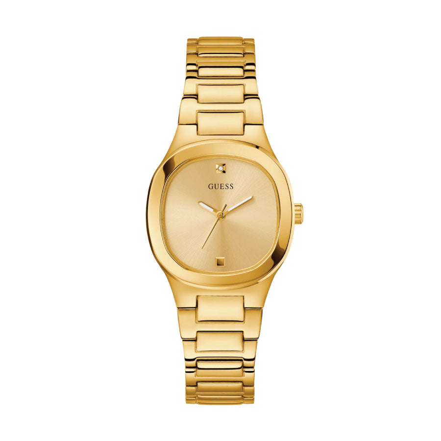 Guess GW0615L2 Gold Case Gold Stainless Steel Strap Watch