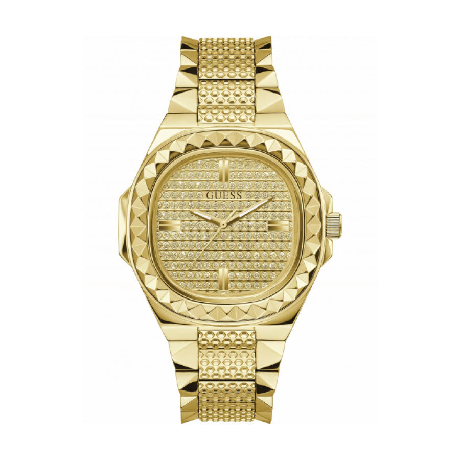 Guess GW0622G1 Gold Case Gold Stainless Steel Strap Watch