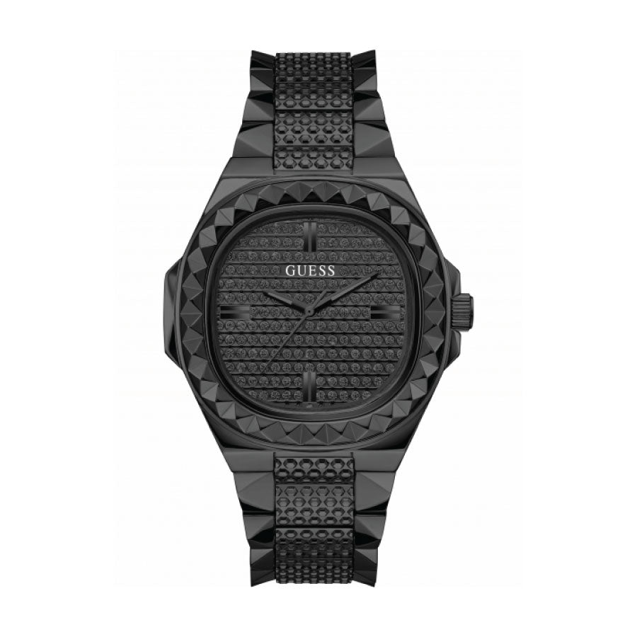 Guess GW0622G2 Black Case Black Stainless Steel Strap Watch