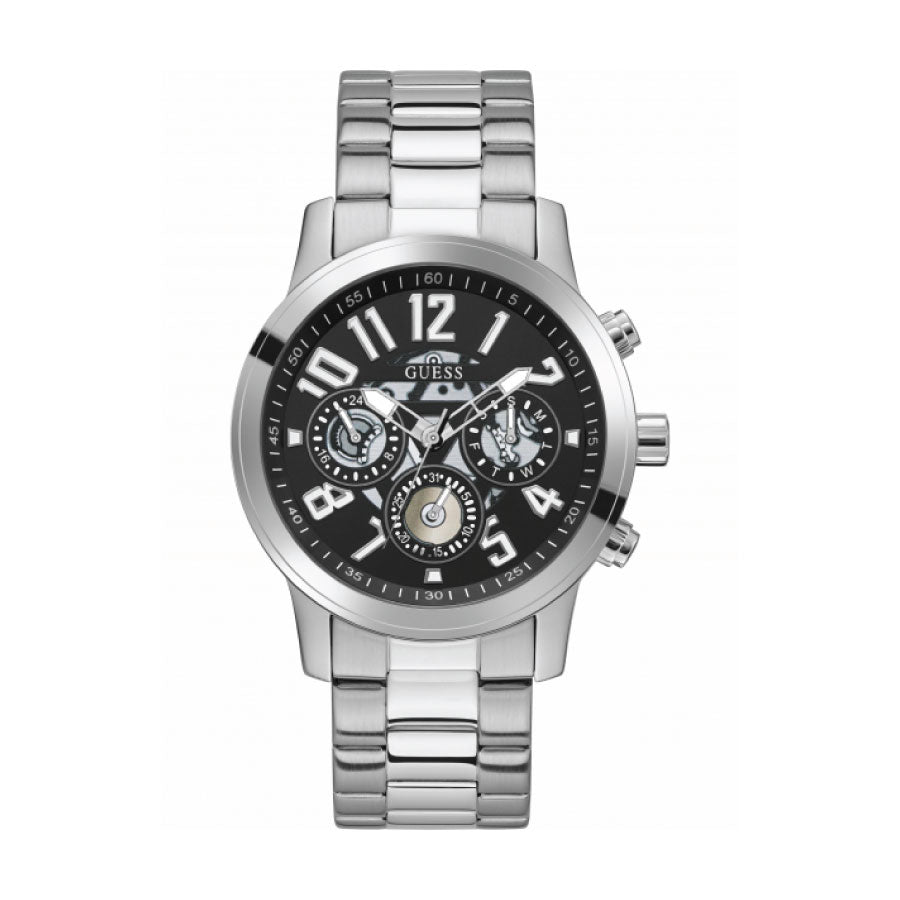 Guess GW0627G1 Silver Case Silver Stainless Steel Strap Watch