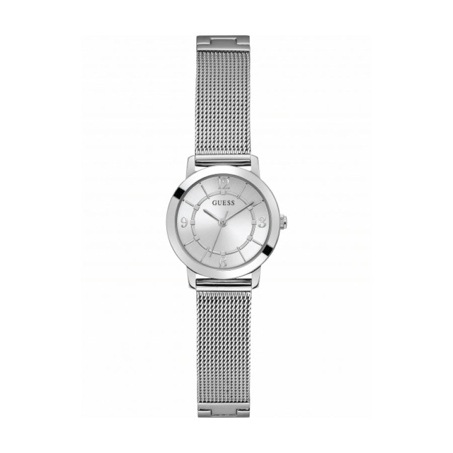 Guess GW0666L1 Silver Case Silver Stainless Steel Strap Watch