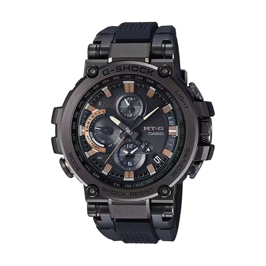 G-Shock MTG-B1000TJ-1A MT-G Analog Black Resin