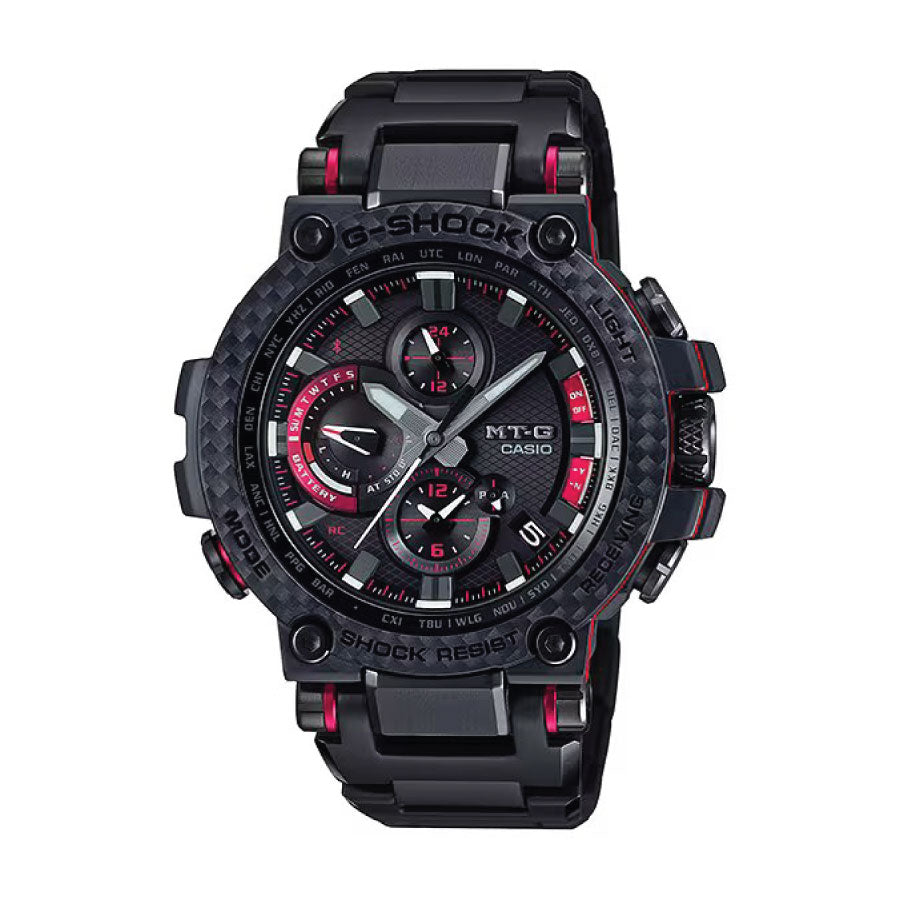 G-Shock MTG-B1000XBD-1A MT-G Analog Black Stainless Steel