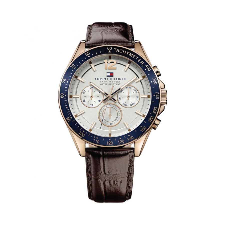 Tommy Hilfiger 1791118 Luke Multi-Function Brown Leather