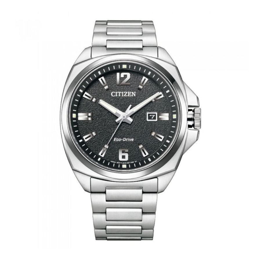 Citizen AW1720-51E Eco-Drive Grey Dial Stainless Steel Strap Watch