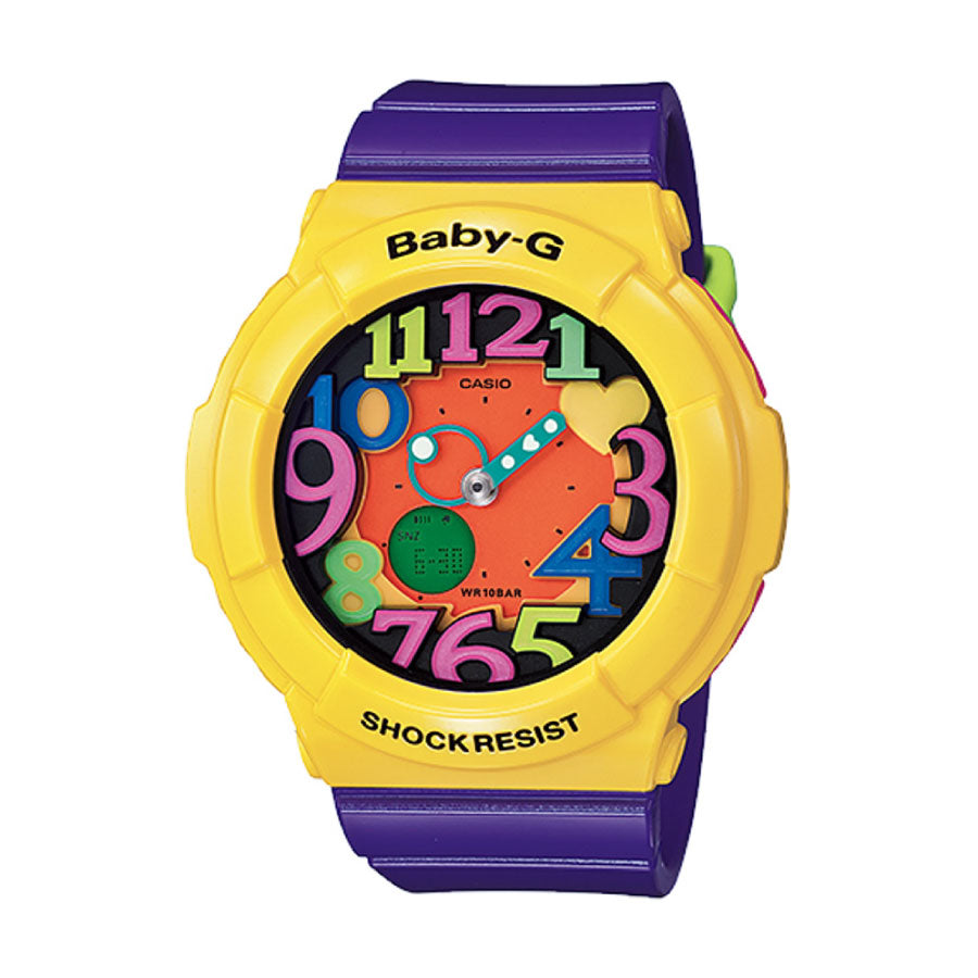 Baby-G BGA-131-9B Multicolor Digital Analog Resin