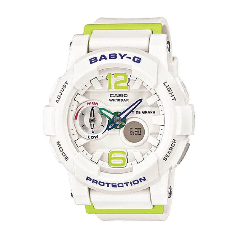 Baby-G BGA-180-7B2 G-Lide Tide Graph Resin