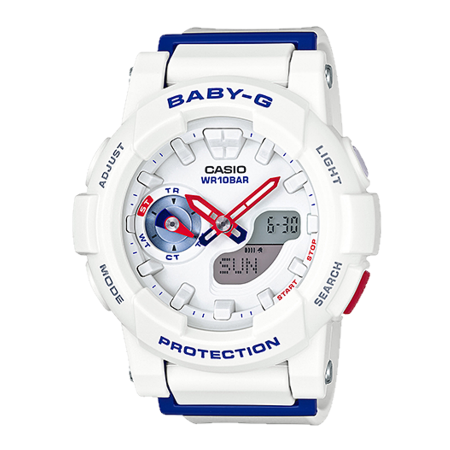 Baby-G BGA-185TR-7A Digital Analog Resin