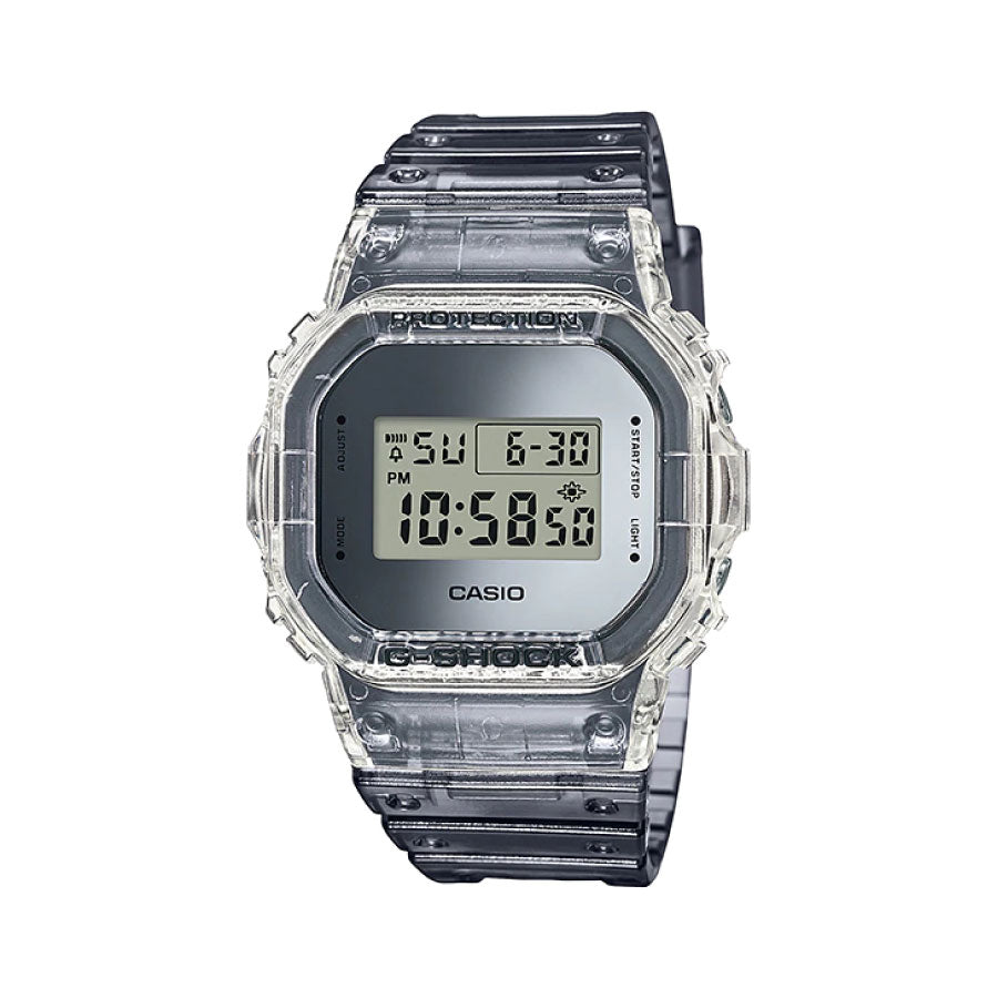 G-Shock  DW-5600SK-1D SK Skeleton Jelly Transparent Digital