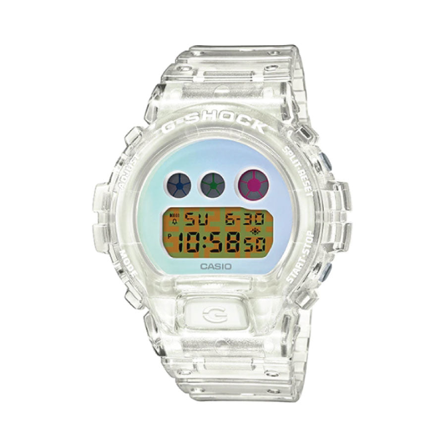 G-Shock  DW-6900SP-7D Digital 25th Anniversary Limited Edition Special Color Transparent White