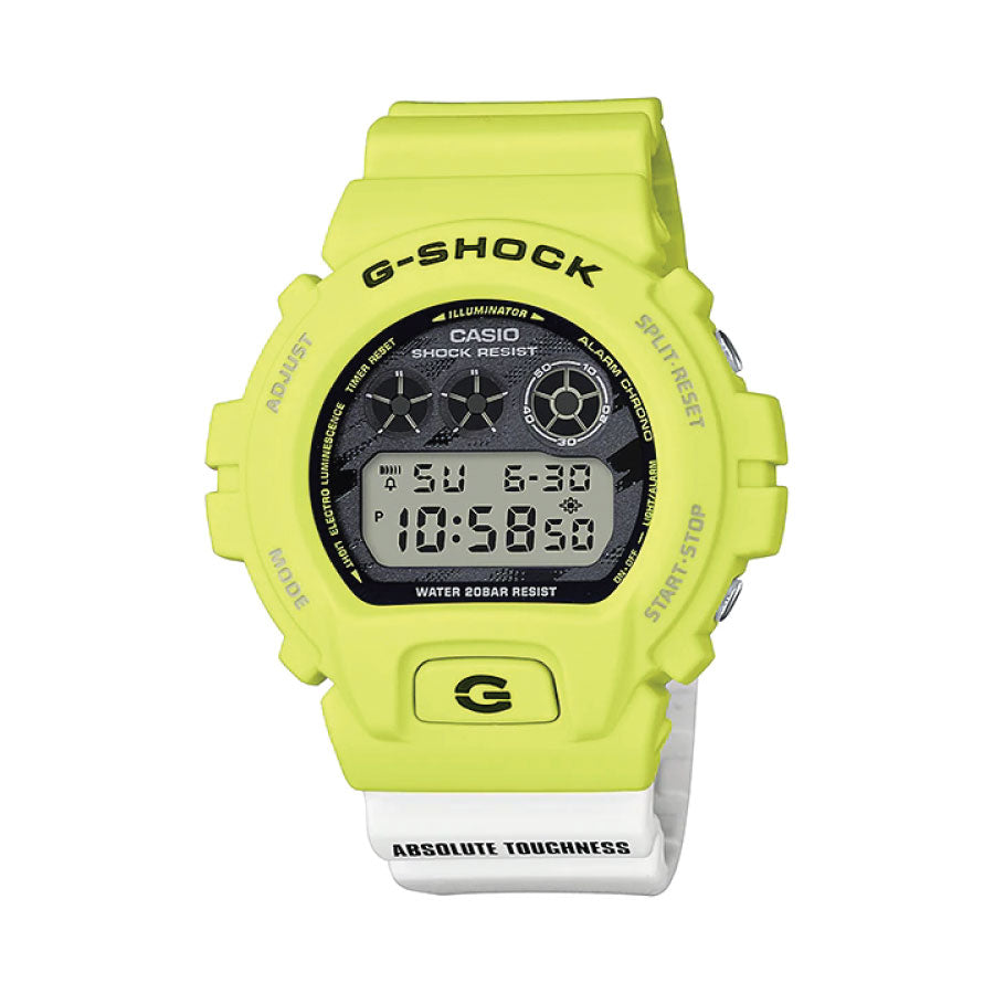 G-Shock  DW-6900TGA-9 Digital Special Color White Yellow