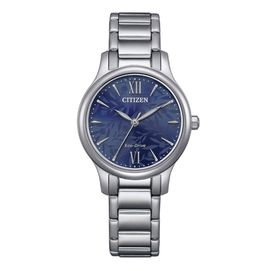 Citizen EM0899-72L Eco-Drive Blue Dial Stainless Steel Strap Watch