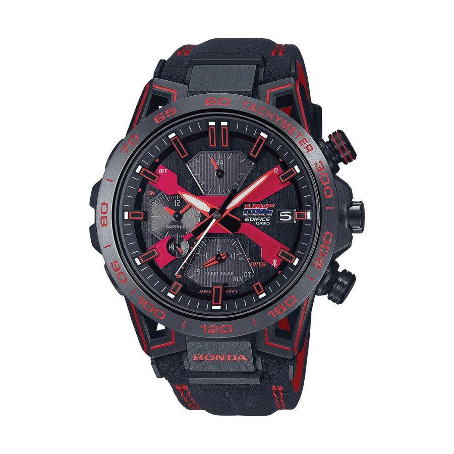 Casio Edifice EQB-2000HR-1A Honda Racing Red Edition Limited Edition Solar Powered Chronograph