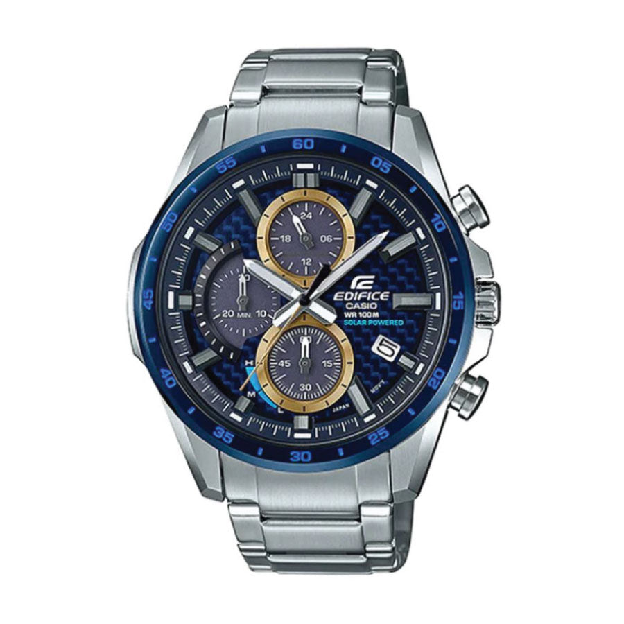 Casio Edifice EQS-900BCD-2A Solar Powered Chronograph