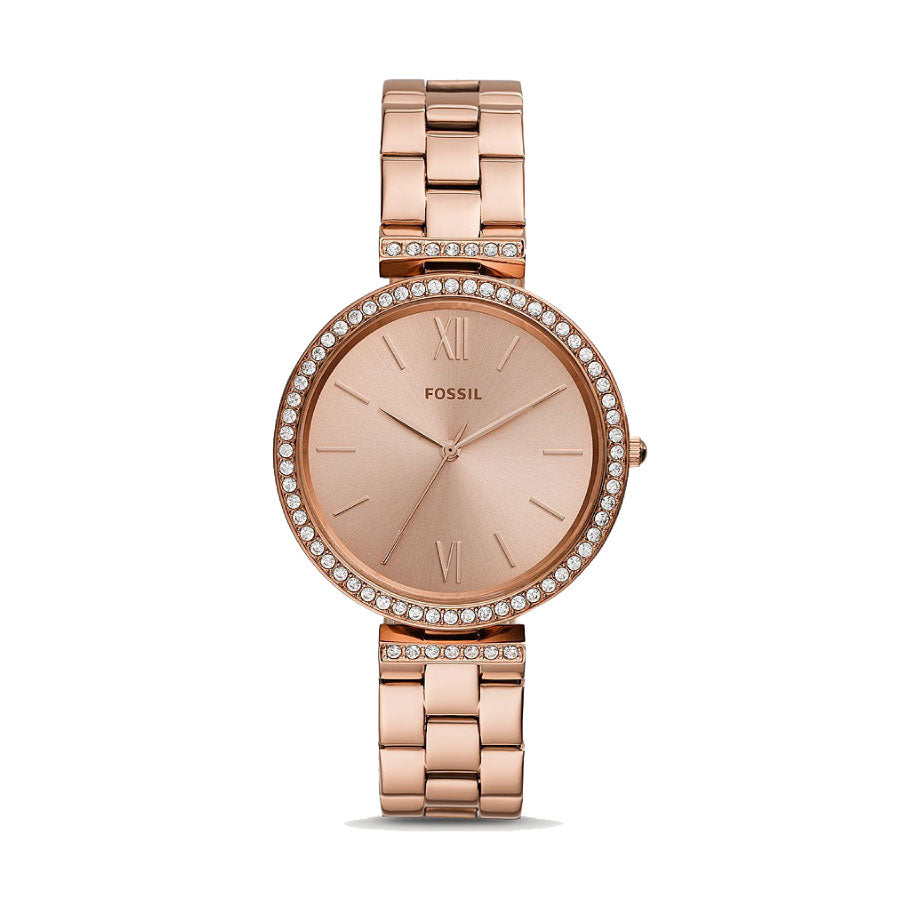 Fossil ES4641 Madeline Three-Hand Rose Gold-Tone Stainless Steel