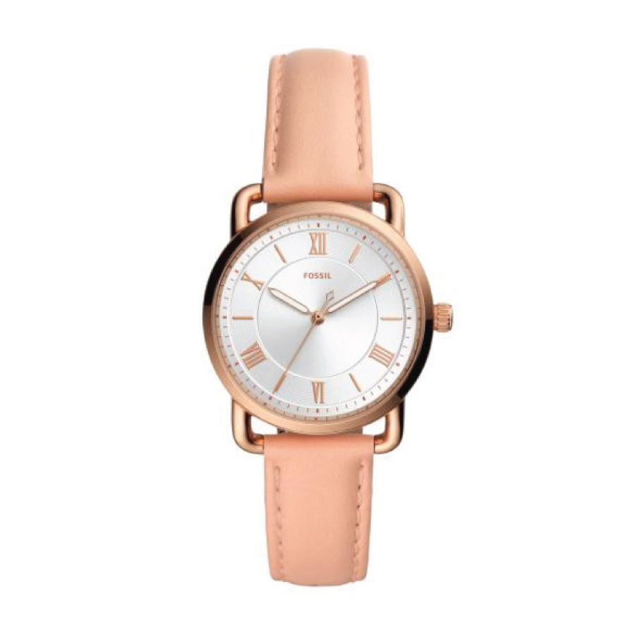 Fossil ES4823 Copeland Three-Hand Nude Leather